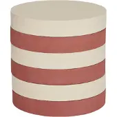 Oyoy Jakkara - Rauta - 28x28 cm - Vanilla/Muskottipähkinä - - OneSize - Tuolit