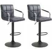 CLP 2:n sarja baarituoleja Lucy V2 musta, Juoda