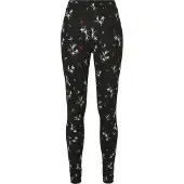Urban Classics Leggingsit petrooli / vaaleanvihreä / vaaleanpunainen / musta / valkoinen