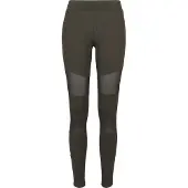 Urban Classics Leggingsit 'Tech Mech' oliivi