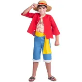 MOM Luffy One Piece Lasten Puku