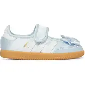 Adidas Originals Ballerina 'Samba Jane' vaaleansininen / valkoinen