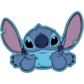 Disney Lilo & Stitch koristeellinen lasten tyyny – pehmeä sininen mikrofleece-tyyny