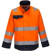 Portwest MV35 modaflame ris oranssi/navy takki