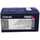 Lexmark 700X3 Extra High Yield -laservärikasetti, magenta