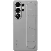 Samsung Galaxy S25 Ultra Standing Grip -suojakuori, harmaa