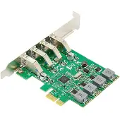 Digitus DS-30226, PCIe, USB 3.2 Gen 1 (3.1 Gen 1), Full-height / Low-profile, PCIe 2.0, Vihreä, Kiina