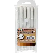 Spree Technical Pen for Drawing Brown Tone Set