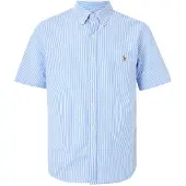 Ralph Lauren Y/D Seersucker-Wvn-Shirt - Blue - S