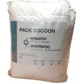Cocoon Luxusvalkoinen Peitto (140 x 200 cm)