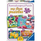 Ravensburger My First Puzzles Palapelit Dinosaurukset 4-in-1