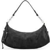 Fredsbruder Stay With Me Olkalaukku Nahka 48 cm Musta