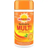 Minisun Monivitamiini Multi Appelsiini 90 tabl