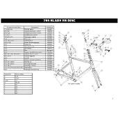 Look 795 Blade Rs/765 Op2/796 Mono Schaltauge