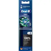 Oral-B Hammasharjan päät EB50-2 Cross Action Pro, musta, 2 kpl.