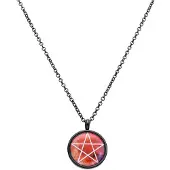 Wildcat Antique Pentagram Kette