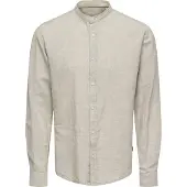 Only & Sons Mao Collar & Sons Onscaiden Pitkähihainen Kauluspaita