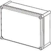 Fibox kassapöydän pohja EK polykarbonaatti 380 x 280 x 100 mm ilman laippa-aukkoja