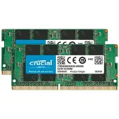 Crucial SODIMM 16 Gt (2 x 8 Gt) DDR4 3200 MHz, CL22 -muisti, vihreä
