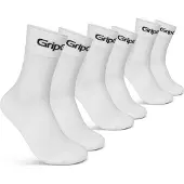 Gripgrab RIDE Regular Cut Socks 3-Pack White 44-47