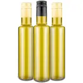 Hobby Hall 10x Dorica pullo 250ml - lasi, öljyille, etikalle, tulpalla