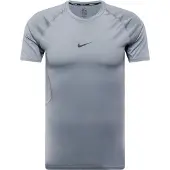 Nike Toiminnallinen paita 'PRO' basaltinharmaa / musta