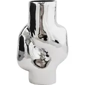 HK Living Gleam vaasi korkea Chrome