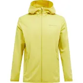 Peak Performance Men's Light Zip Hood Canary Lime Välikerrospuserot M