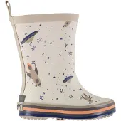 CeLaVi Wellies W. Badges - Cream - 25