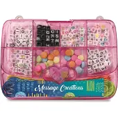 Clementoni - Crazy Chic Jewelry Making Beads Set in Storage Box Pink
