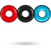 Oxballs Ringer Cock Rings 3-Pack Multi-Colour