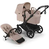 Bugaboo Donkey 6 Täydellinen Rattaat Black Desert Taupe Melange Black Desert Taupe Melange One Size Musta One Size Pojat, Tytöt