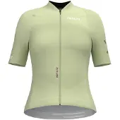 Bioracer Icon -lyhythihainen pyöräilypaita pistachio milk naiset