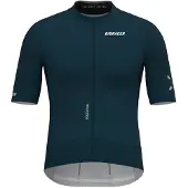 Bioracer Epic Essential -lyhythihainen pyöräilypaita graphite blue miehet