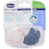 Chicco 171545 silikoninippa PF AIR 6-16M 2kpl sininen