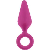 Flirts Pinkki Silikoninen Anaalitappi 8,5 cm – Aloittelijalle
