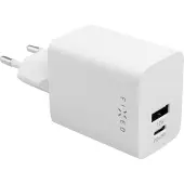 FIXED USB-laturi usealla portilla, 1 x USB-A &amp; 1 x USB-C