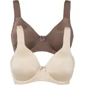 Bonprix Rintaliivi kerma / suklaa