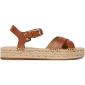 Ralph Lauren Smooth Calf-Emeryn Espdr-Es-Flt - Brown - 42
