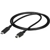 StarTech.com USB-C to Mini DisplayPort Cable Musta