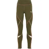 Kari Traa Women's Louise 2.0 Tights Dark Olive Green Urheiluhousut XS