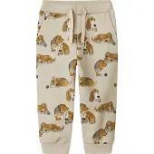 Name it Nmmkody Nreg Sweat Pant Unb - Beige - 98