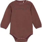CeLaVi Body Ls, Solid W. Print - Brown - 70