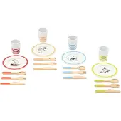 Kids Concept Dinner Set Moomin - Multi/patterned - ONE SIZE