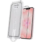 Dacota Platinum iPhone 17e/16e/14/13 Tiger Glass -näytönsuoja asennuskehyksellä, musta