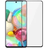 Dacota Platinum Samsung Galaxy A71 Tiger Glass näytön suojalasi, musta