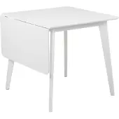 Ebuy24 Pöytä Roxby, valkoinen