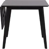 Actona Roxby 80/120x80x76cm valkoinen ruokapöytä