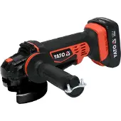 YATO Akkukäyttöinen kulmahiomakone YT-82826; 125 mm; 18 V; 1x2,0 Ah akku