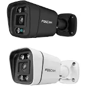Foscam V8EP, IP-turvakamera, Ulkona, Langallinen, Alexa/Google Assistant/Homey, 4500 K, FCC, CE, UKCA, ERP (V8EP-W)